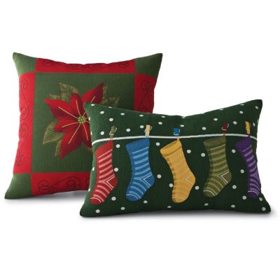 Holiday Tapestry Pillow Sam's Club