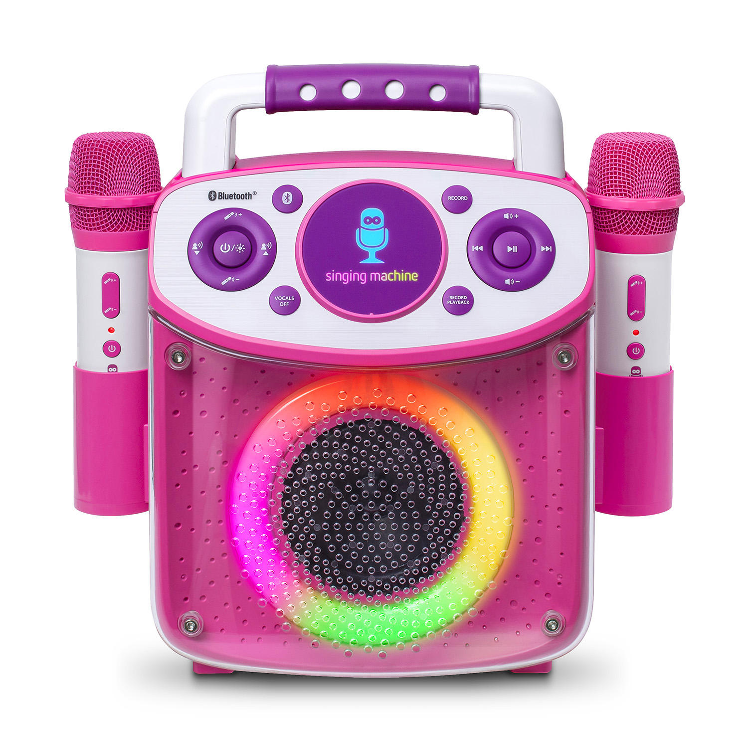 Mini Sparkle Karaoke Machine- Pink