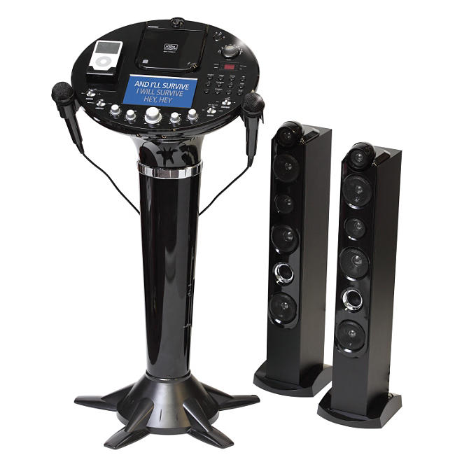 Singing Machine Pedestal CDG Karaoke System