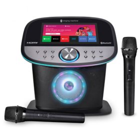 Singing Machine Platinum WiFi Karaoke System with 10" Touchscreen Display & 2 Wireless Microphones		