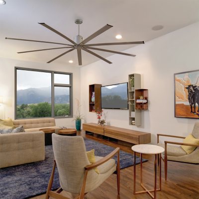 Maxx Air 72 In Indoor 6 Speed Ceiling Fan In Brushed Nickel Sam S Club