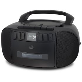 iLive GPX Bluetooth Boombox with AM/FM, Cassette and CD Player