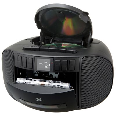 iLive Bluetooth Boombox with AM/FM, and CD Player - Club
