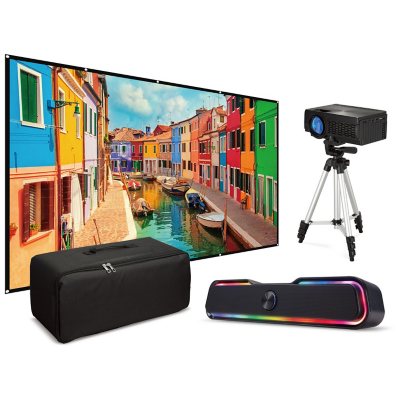 iLive “CINEMA” Pop-Up Movie Theater Kit