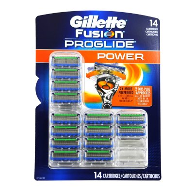 geduldig Leraar op school Arena Gillette Fusion ProGlide Power Cartridges - 14 ct. - Sam's Club