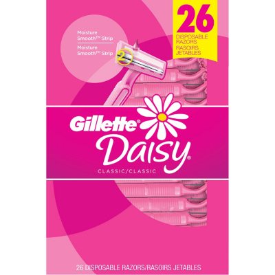 Gillette Daisy Women's Disposable Razor 2 Count 02507 - 36/Case