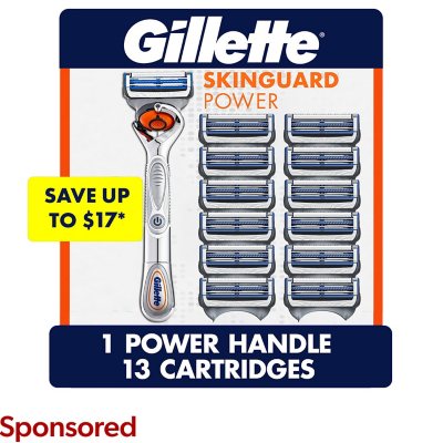 Gillette Fusion Power Handle with 1 Cartridge, Battery Operated