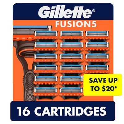 Gillette Fusion5 Men's Razor Cartridges (16 ct.) - Sam's Club