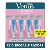 Venus Sensitive Disposable Razors (12 ct.)