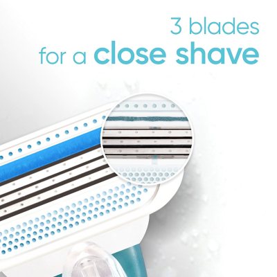 Venus Smooth Women's Razor Handle + Blade Refills Value Pack, 1 ct - Pay  Less Super Markets