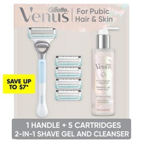 Gillette Venus for Pubic Hair and Skin Shaving Set