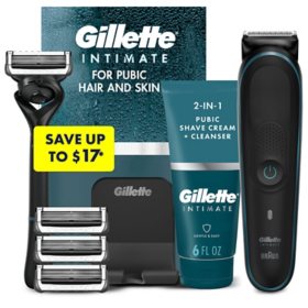 Gillette Intimate Men’s Pubic Hair Grooming Kit