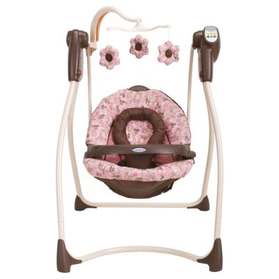 Graco best sale reclining swing