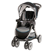 Graco FastAction Fold Stroller with Storage, 2 Deep Cup Holders, Extra-large Storage Basket