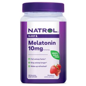 Natrol Melatonin Gummies, 10 mg, 180 ct.