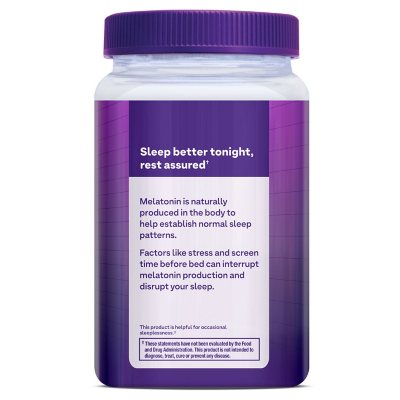 Natrol Sleep Melatonin 10mg Per Serving Gummies, Strawberry, 180 ct.