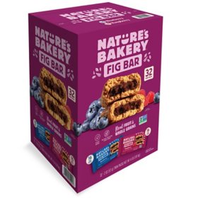 Nature's Bakery Blueberry and Raspberry Variety Fig Bars (2 oz., 32 ct.)