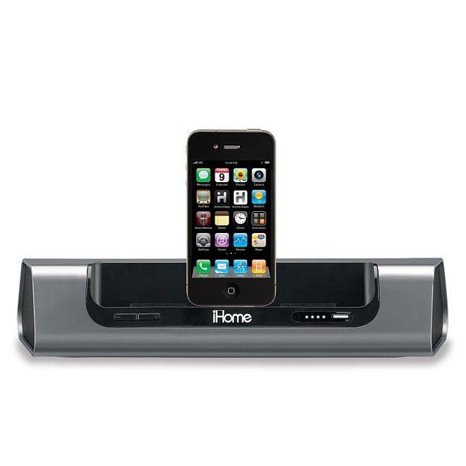 iHome iD8 Rechargeable Portable Speaker System for iPad/iPhone/iPod