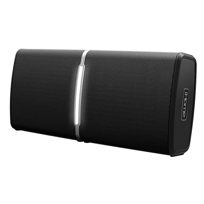 iHome Split Portable Surround Sound BluetoothStereo Speaker System with Charging Cradle