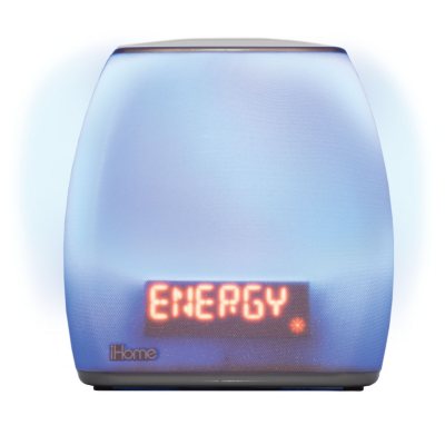 iHome Zenergy Bedside Sleep Therapy Dual Alarm Clock Radio