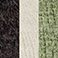 GREEN/CREAM/BROWN - Online Only, variant on Cuddl Duds Women's 3Pk Cozy Slouch Sock
