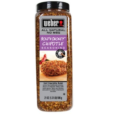 Weber Bold 'N Smokey Chipotle Seasoning - 21 oz. - Sam's Club
