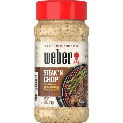 Perfectly Seasoned Steak with Weber Salt-Free Steak Seasoning