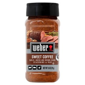 Weber Sweet Coffee Seasoning and Rub (7.6 oz.)