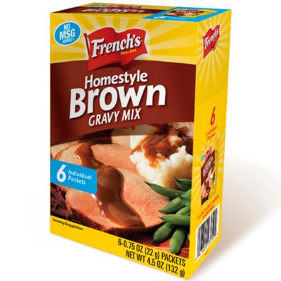 French's? Brown Gravy Mix 6/.75 oz. packets Sam's Club
