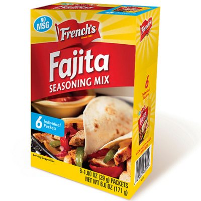French's® Fajita Seasoning Mix 6/1 oz. packets Sam's Club