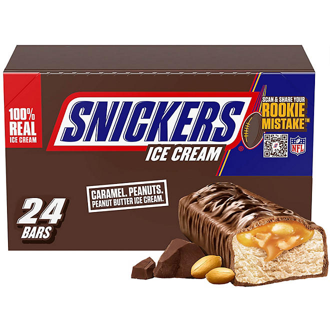 Snickers Ice Cream Bars 24 ct.