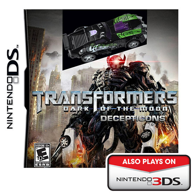 Transformers: Dark of the Moon Decepticons with Car - NDS