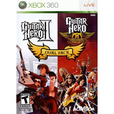 Toeval hoffelijkheid Enzovoorts Guitar Hero 2 and Guitar Hero Aerosmith 2 Pack - Xbox 360 - Sam's Club