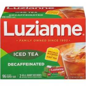 Luzianne Decaffeinated Tea 96 ct.