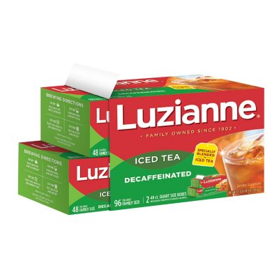 Luzianne Cold Brew Iced Tea, Tea Bags, 22 Ct. 