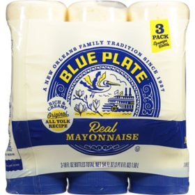 Blue Plate Real Mayonnaise 18 oz., 3 pk.