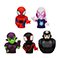 Spidey and Amazing Friends, variant on Licensed Squirters Bath Bucket Set, 5 pc.