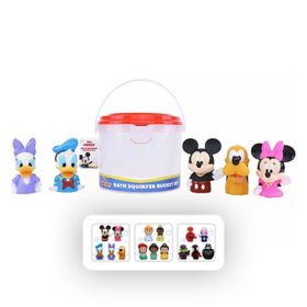 Disney Bath Squirter Bucket Set Toy, 5 pc.