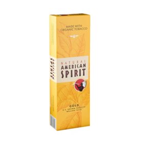 American Spirit Gold Organic Kings Box Cigarettes 20 ct., 10 pk.