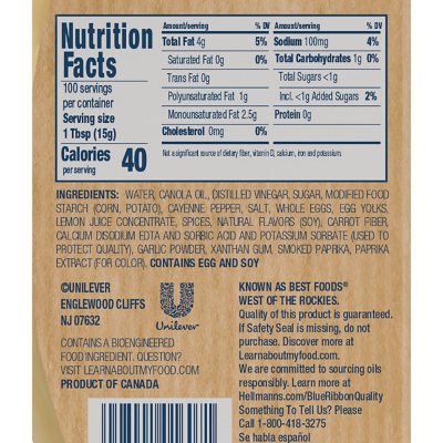 Hellmann's Spicy Mayo Squeeze 25 oz., 2 pk. - Sam's Club