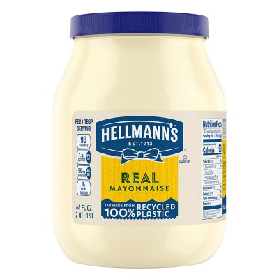 UPC 048001265349 product image for Hellmann's Real Mayonnaise, 64 oz. | upcitemdb.com