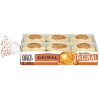 Thomas' Original Nooks & Crannies English Muffins (24oz/12ct)