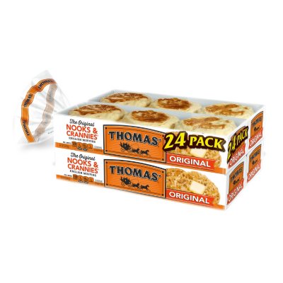 Thomas' Original English Muffin (24 ct.) - Sam's Club