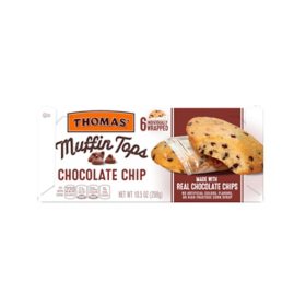 Thomas' Chocolate Chip Muffin Tops, 1.75 oz, 6ct.
