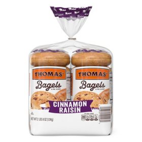 Thomas' Cinnamon Raisin Bagels 6 ct., 2 pk.