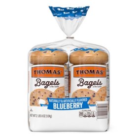 Thomas' Blueberry Bagels 6 ct., 2 pk.