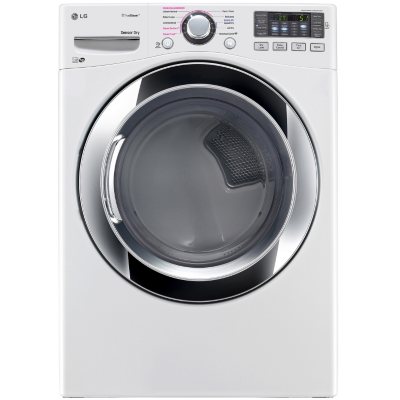 LG DLEX3370W 7.4 Cu. Ft. Ultra Large Capacity Steam Dryer