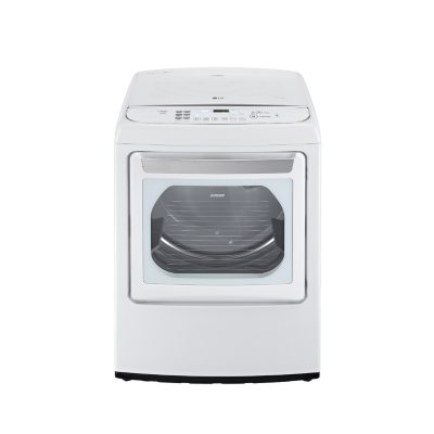 LG 7.3-cu ft Electric Dryer (White) ENERGY STAR in the Electric Dryers  department at