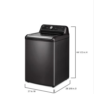LG WT7700HWA 5.7 Cu.Ft. Mega Capacity Top Load Washer With Turb