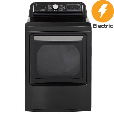 LG 7.3 Cu.Ft. Smart Wi-Fi Enabled Electric Dryer with TurboSteam